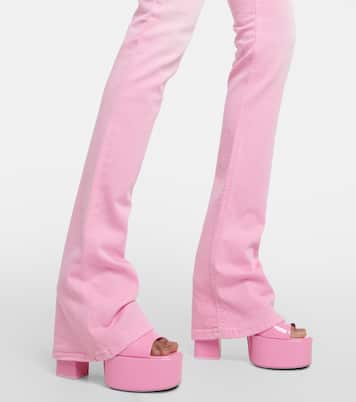 Tatiana patent leather platform sandals | Paris Texas