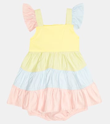 Baby - Set di abito e culottes in cotone | Stella McCartney Kids
