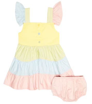 Baby - Set di abito e culottes in cotone | Stella McCartney Kids