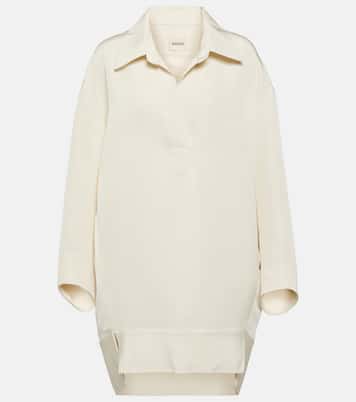 Kal wool-blend minidress | Khaite