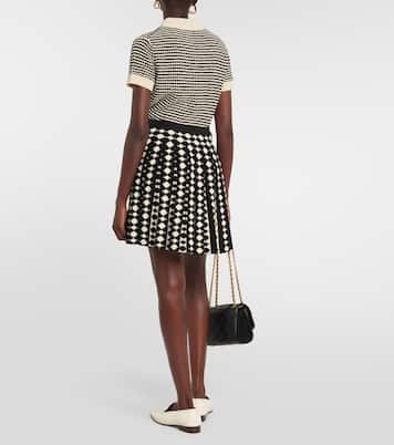 Minifalda en jacquard con lunares | Tory Burch