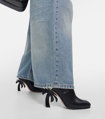 Palm leather ankle boots | Palm Angels