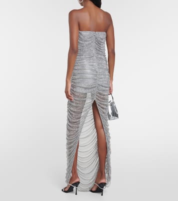 Embellished bustier mesh gown | Giuseppe di Morabito