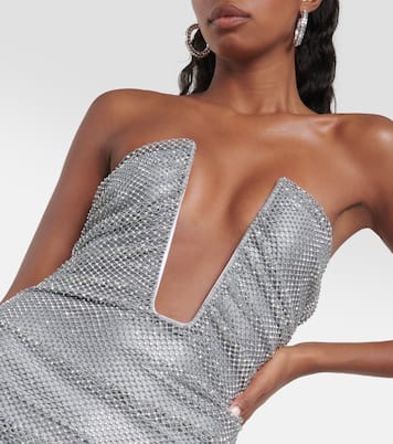 Embellished bustier mesh gown | Giuseppe di Morabito