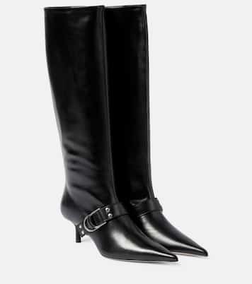 Botas altas Jeanne de piel | Blumarine