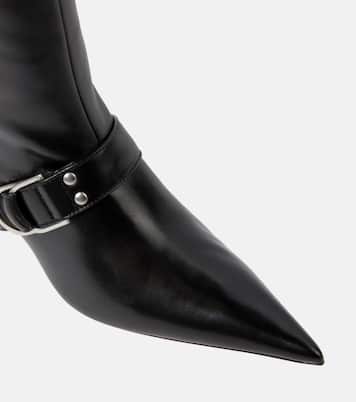 Botas altas Jeanne de piel | Blumarine