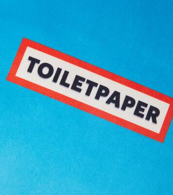 x Toiletpaper Tongue cushion | Seletti