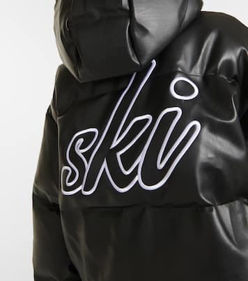 Veste doudoune Taos en cuir synthétique | Perfect Moment