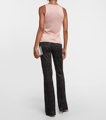 Metallic knit tank top | Missoni