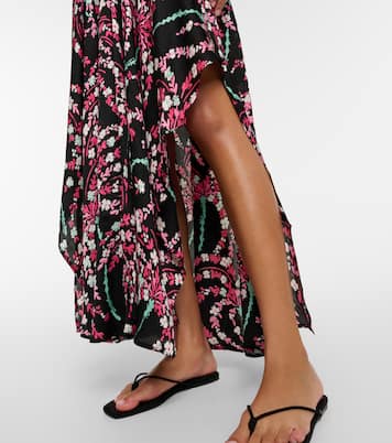 Vestido largo Mabelle estampado | Poupette St Barth
