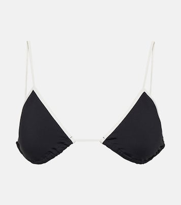 Top de bikini triangular Bianco | Marysia