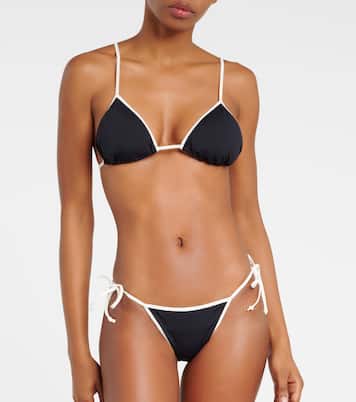 Top de bikini triangular Bianco | Marysia