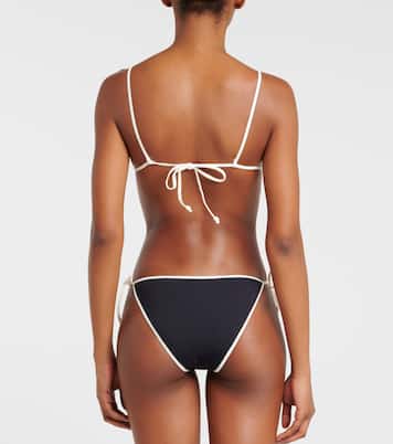 Top de bikini triangular Bianco | Marysia