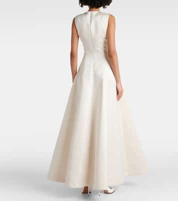 Bridal Robe Mairi aus Crêpe | Emilia Wickstead