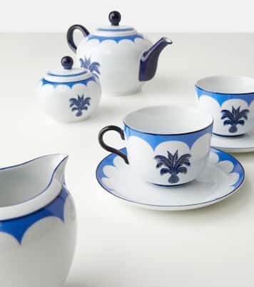 Théière Jaipur en porcelaine | Aquazzura Casa