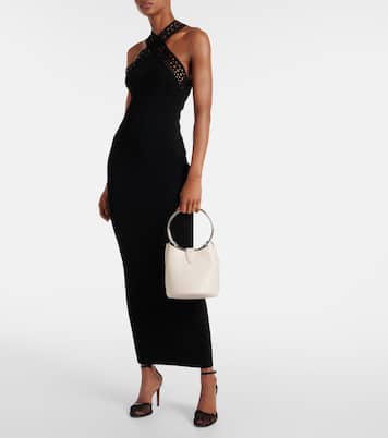 Secchiello Ring Medium in pelle | Alaïa