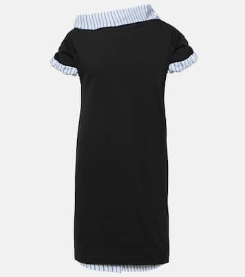 Abito midi in jersey di cotone | Dries Van Noten