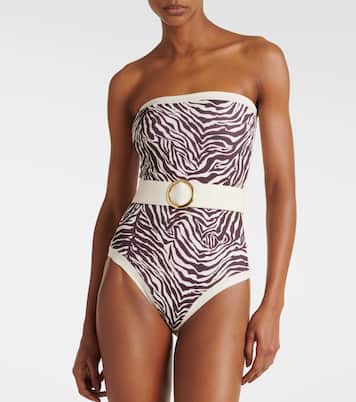 Costume intero Whitney con stampa | Alexandra Miro