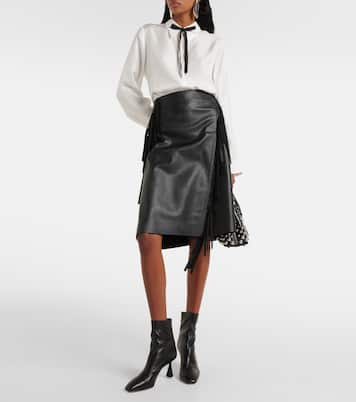 Ankle Boots Amore 75 aus Leder | Aquazzura