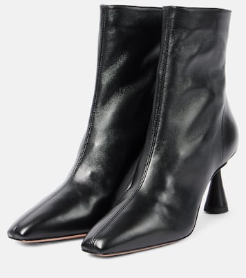Ankle Boots Amore 75 aus Leder | Aquazzura