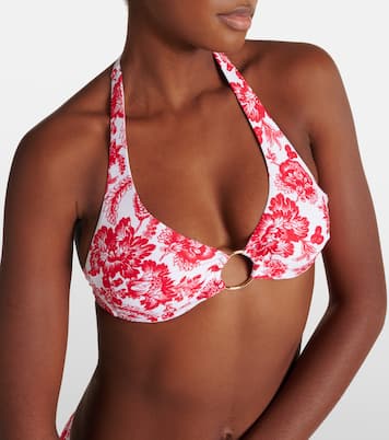Top bikini Brussels con stampa floreale | Melissa Odabash