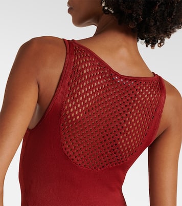Embellished crochet midi dress | Rabanne