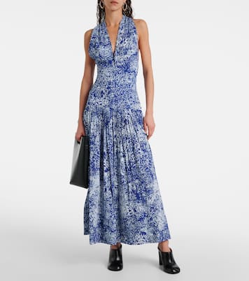 Abito lungo Simone con stampa | Proenza Schouler