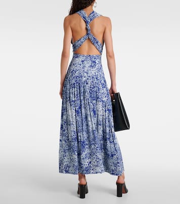 Abito lungo Simone con stampa | Proenza Schouler