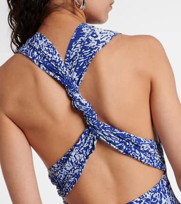 Abito lungo Simone con stampa | Proenza Schouler