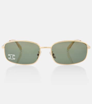 Occhiali da sole rettangolari Triomphe Rhinestone 02 | Celine Eyewear