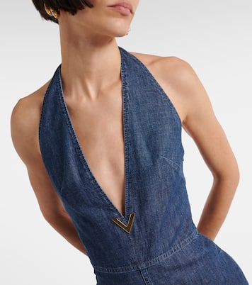 Combi-pantalon VGold en jean | Valentino