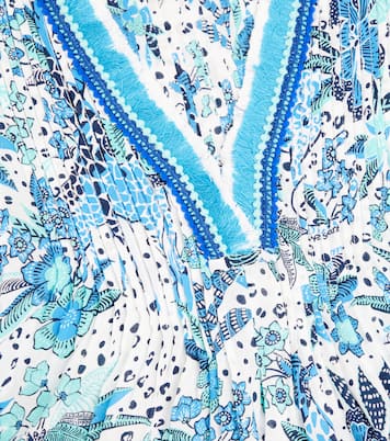 Bedrucktes Kleid Sasha | Poupette St Barth Kids