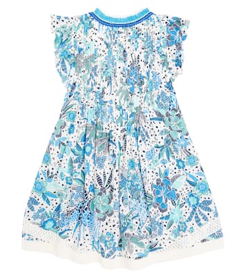 Bedrucktes Kleid Sasha | Poupette St Barth Kids