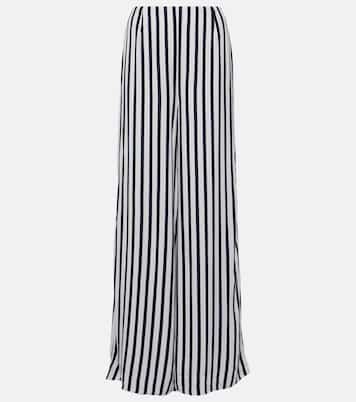 Pantaloni a gamba larga Luke a righe | Staud