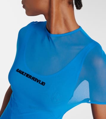 X Shayne Oliver Minikleid aus Tüll | Jean Paul Gaultier