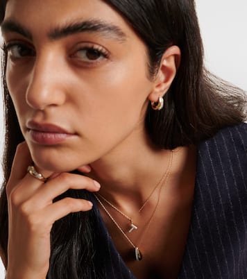Collier Pistachio en or 14 ct et diamants | Stone and Strand