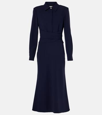 Robe midi en satin | Roland Mouret