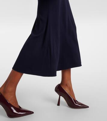 Robe midi en satin | Roland Mouret