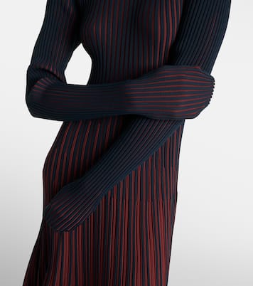 Abito midi in maglia a coste | Tod's