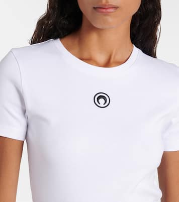 Logo cotton jersey T-shirt | Marine Serre