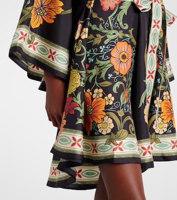 Kaftan Mini Magnifico aus Seide | La DoubleJ