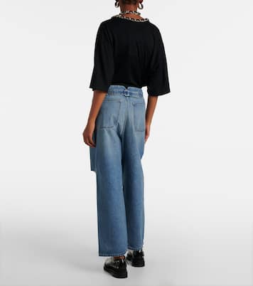 Jeans anchos con rotos | Junya Watanabe