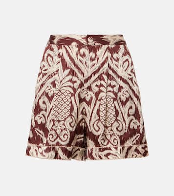 Isabelle printed shorts | Poupette St Barth