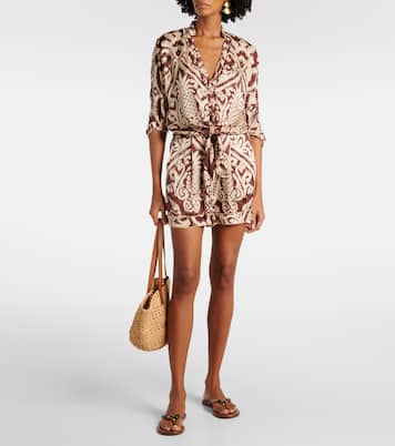 Isabelle printed shorts | Poupette St Barth