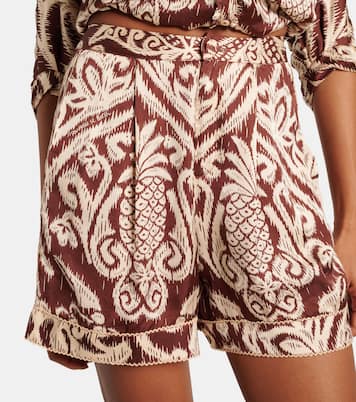 Isabelle printed shorts | Poupette St Barth