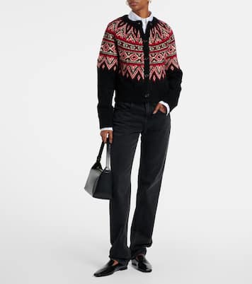 Fair Isle alpaca and wool-blend cardigan | Polo Ralph Lauren