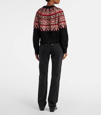 Fair Isle alpaca and wool-blend cardigan | Polo Ralph Lauren