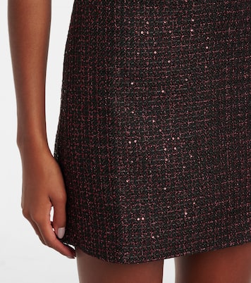 Abito corto in tweed con paillettes | Self-Portrait