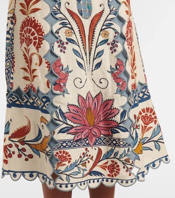 Abito corto Romantic Lightness in lino | Farm Rio