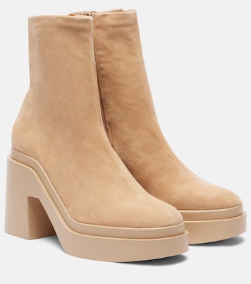 Botines con plataforma Nina de ante | Clergerie